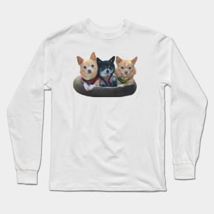 three chihuahuas Long Sleeve T-Shirt